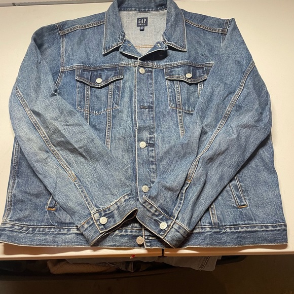 GAP Jackets & Coats Mens Gap Denim Jacket Size Xxl Poshmark